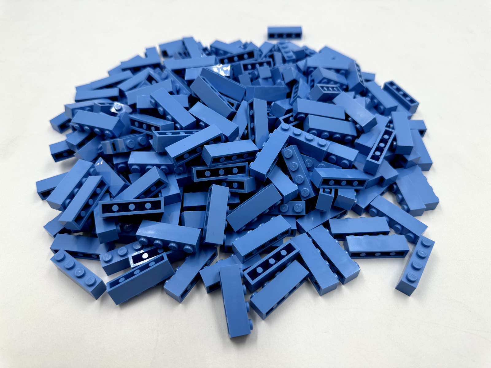 LEGO Pack of 200x New Medium Blue Brick 1 x 4 BULK BRICKS