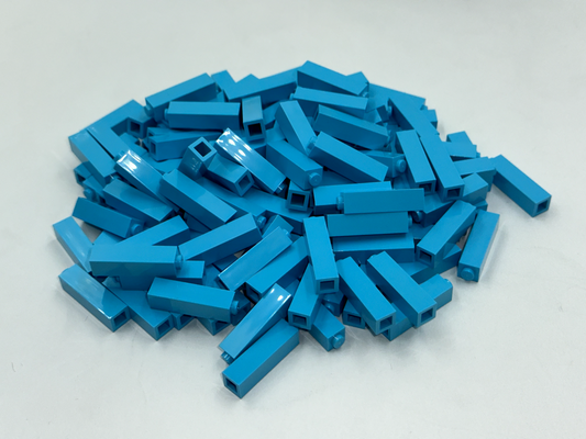LEGO Pack of 200x New Medium Azure Brick 1 x 1 x 3 BULK BRICKS