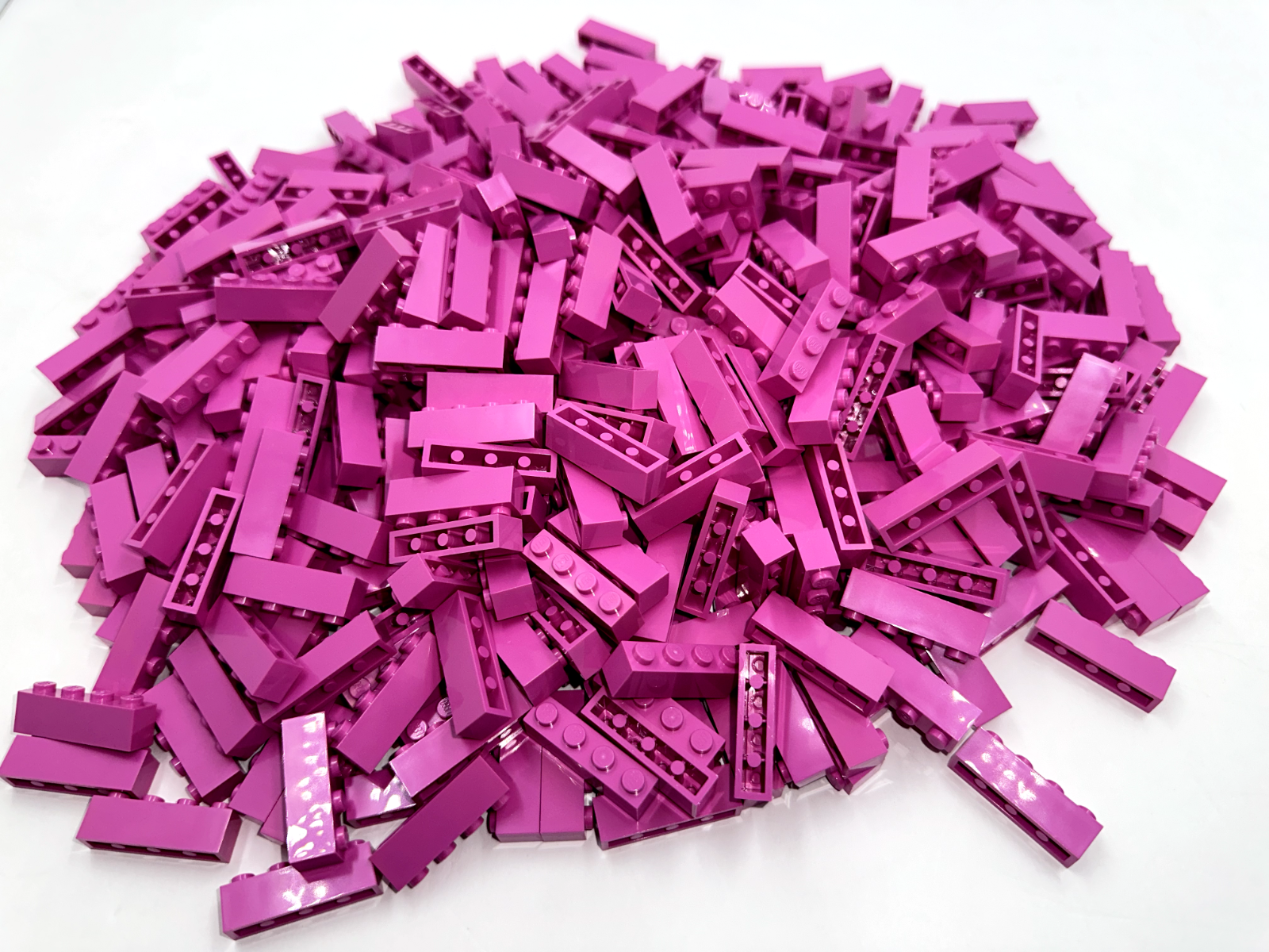 LEGO Pack of 200x New Dark Pink Brick 1 x 4 BULK BRICKS