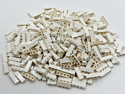 LEGO Pack of 200x New White Brick 1 x 4 BULK BRICKS