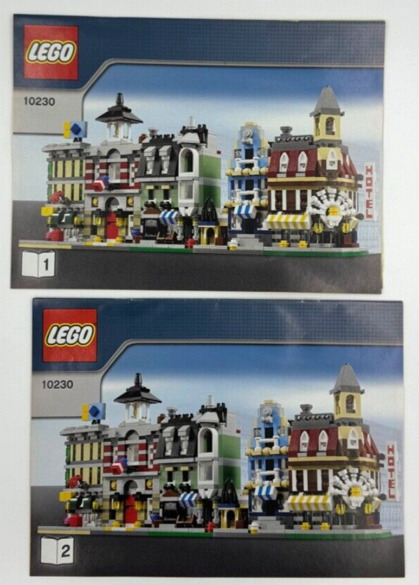 INTRUCTIONS ONLY - LEGO Promotional: Mini Modulars (10230)