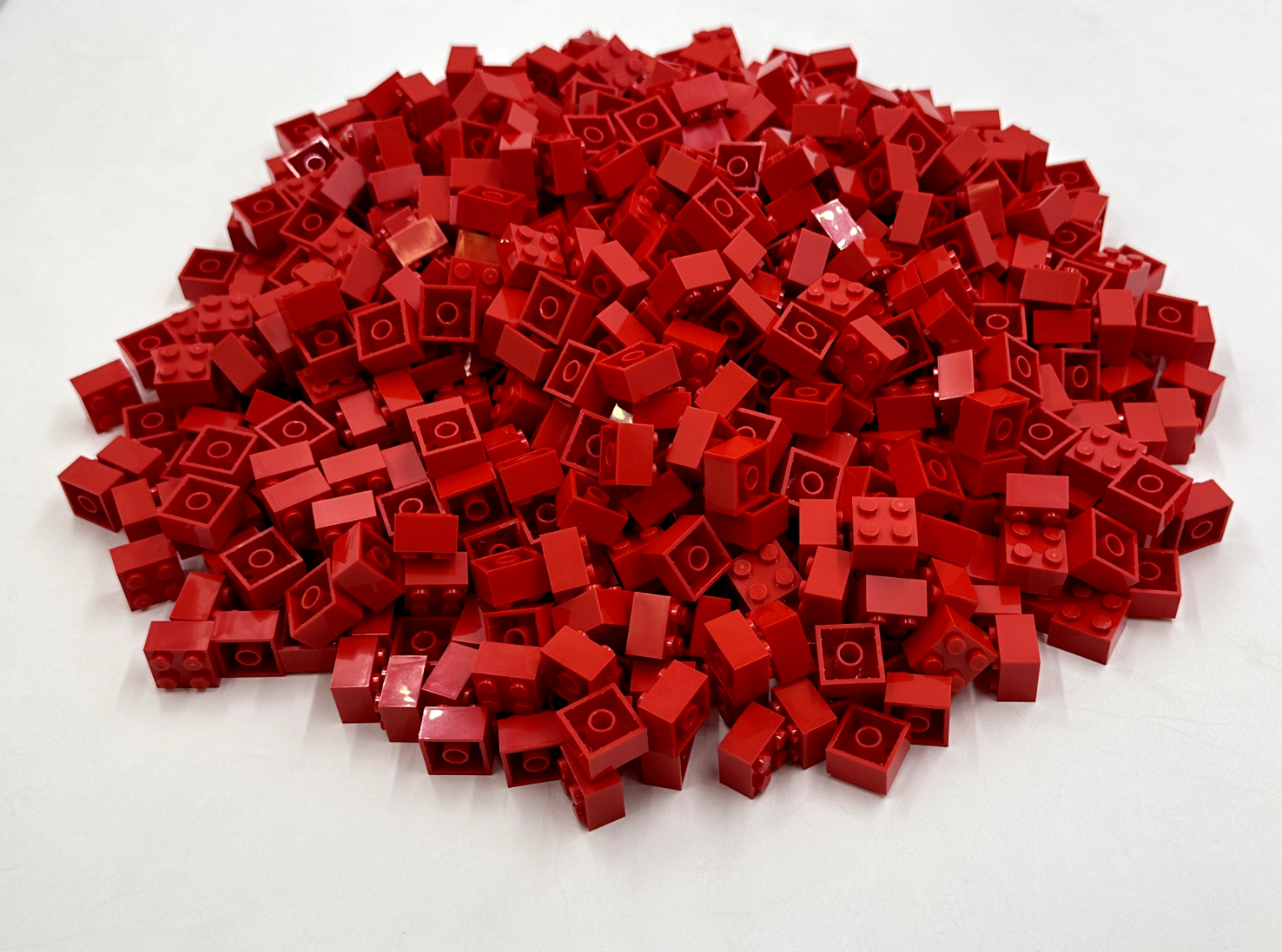 LEGO Pack of 200x New Red Brick 2 x 2  BULK BRICKS