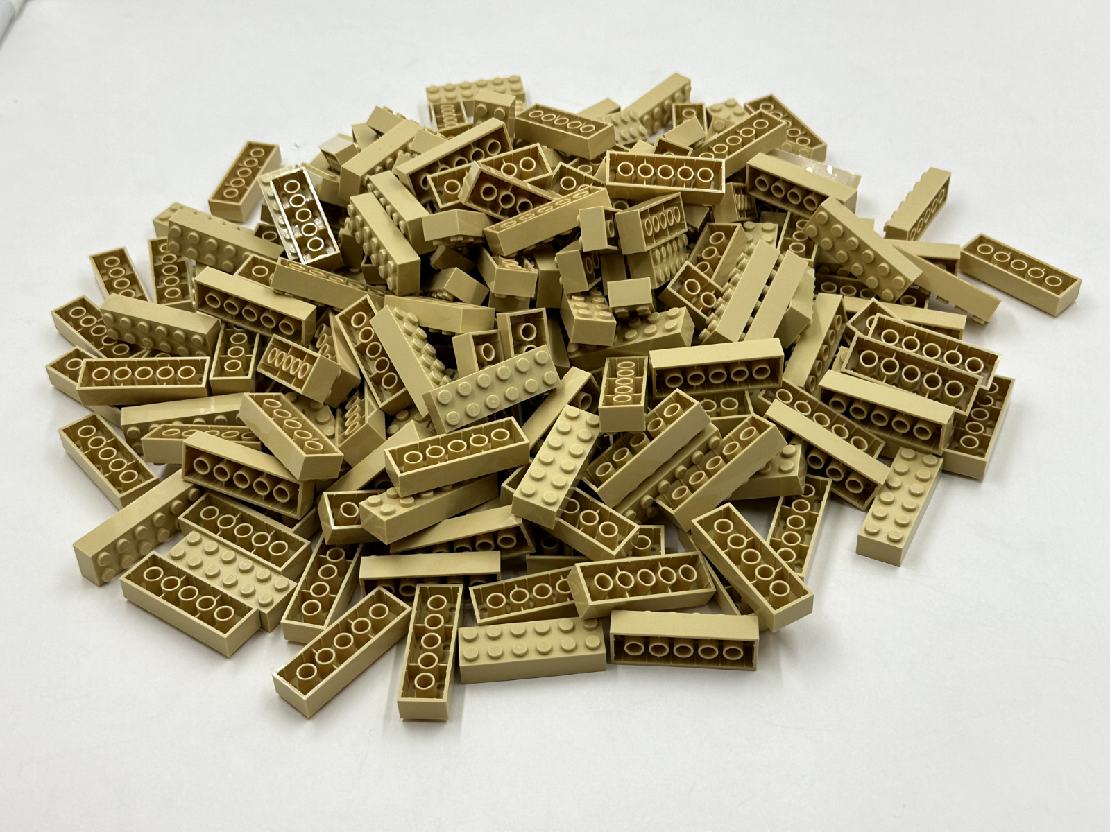 LEGO Pack of 100x New Tan Brick 2 x 6  BULK BRICKS
