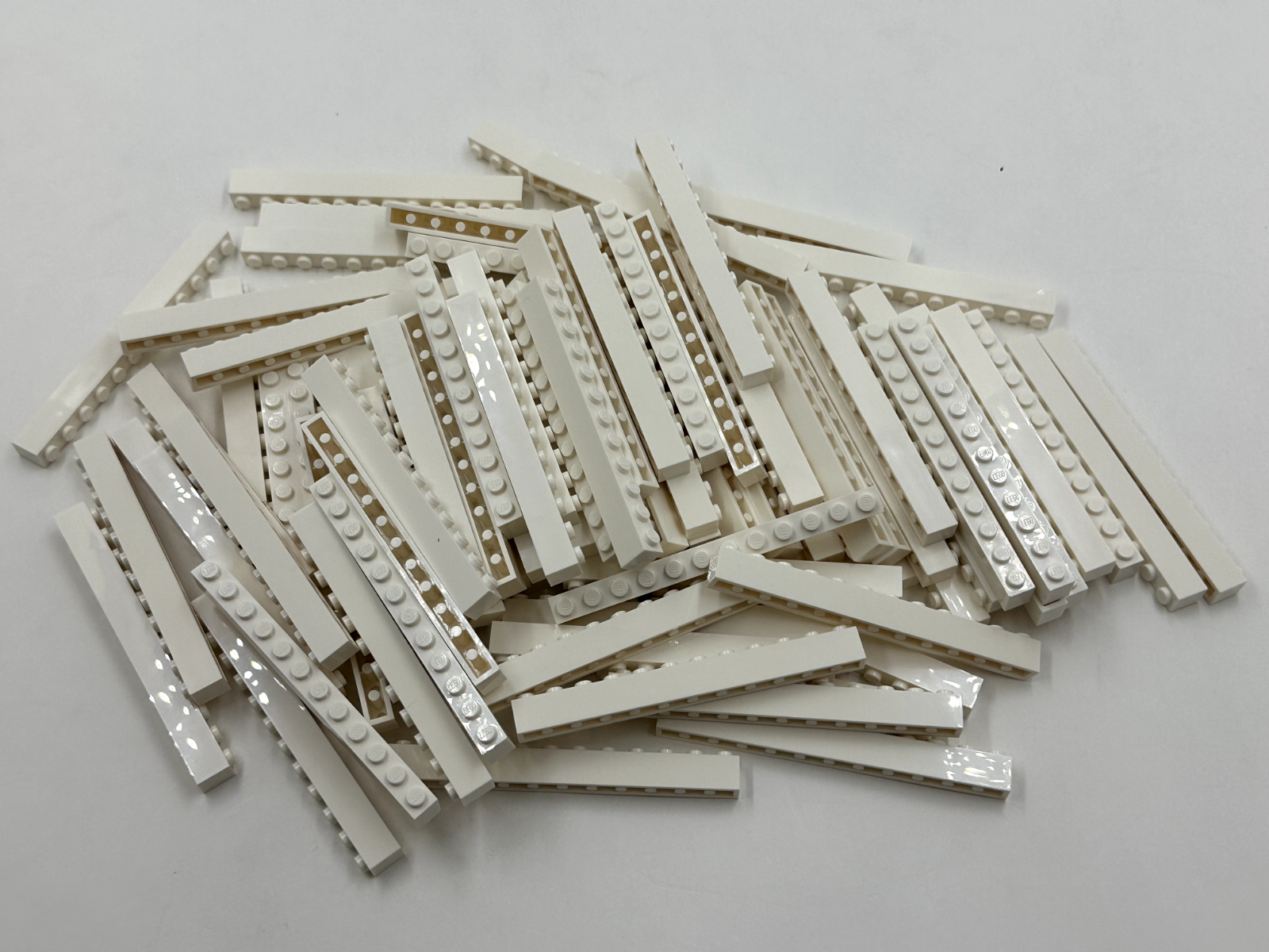 LEGO Pack of 200x New White Brick 1 x 12 BULK BRICKS