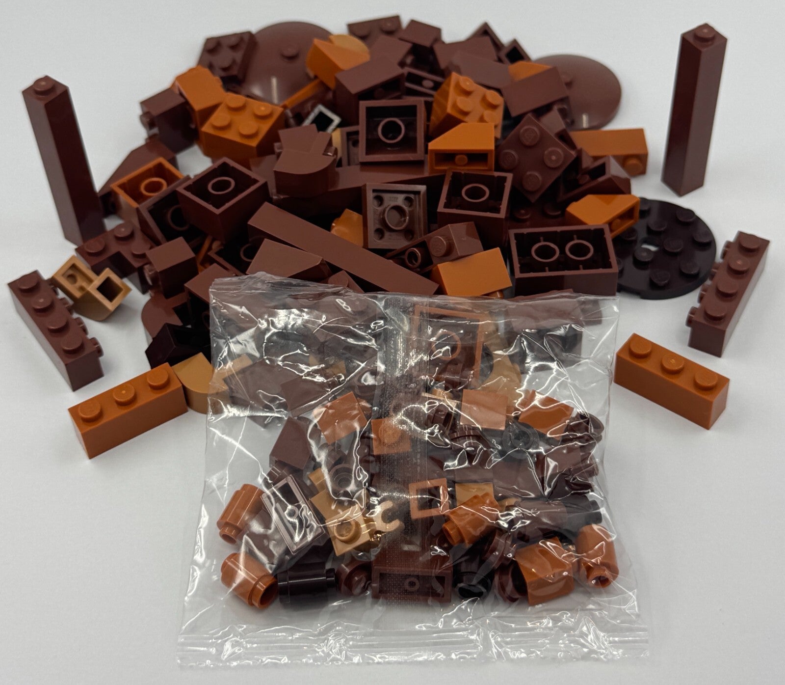 NEW LEGO Bulk Bricks, Figures, & Custom Designs - Choose from 11 Colors & 8 kits