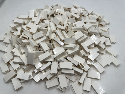 LEGO Pack of 200x New White Brick 1 x 2 x 3 BULK BRICKS