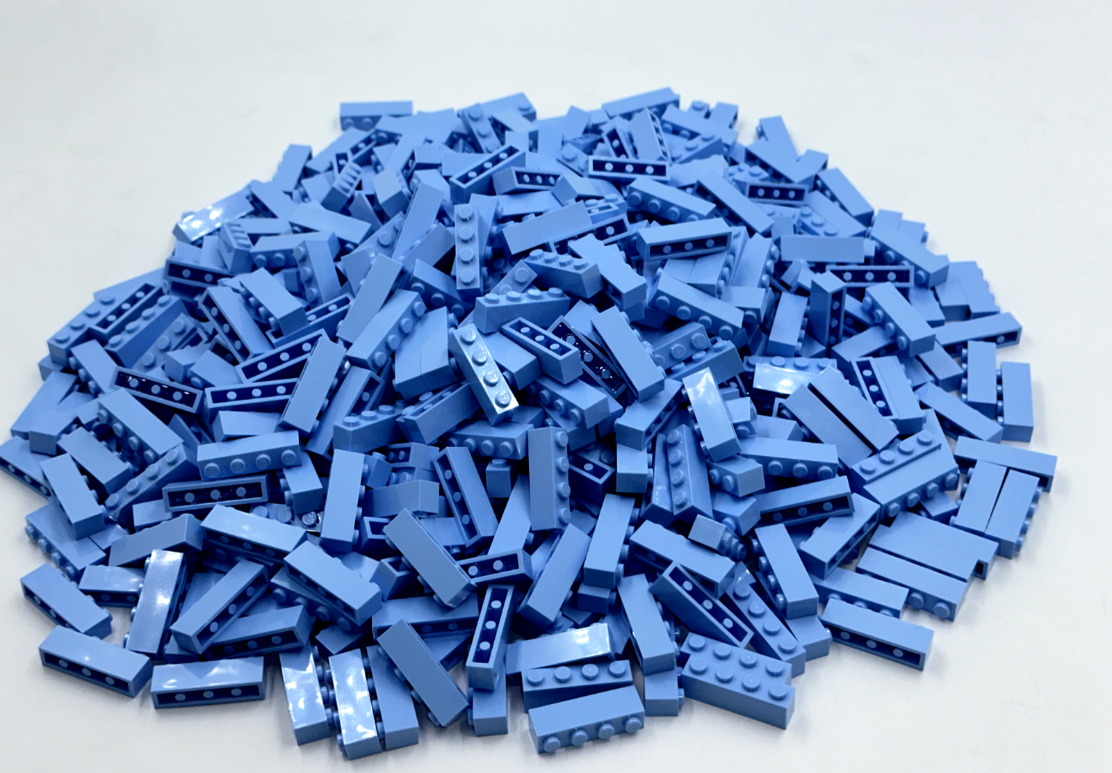 LEGO Pack of 200x New Bright Light Blue Brick 1 x 4 BULK BRICKS