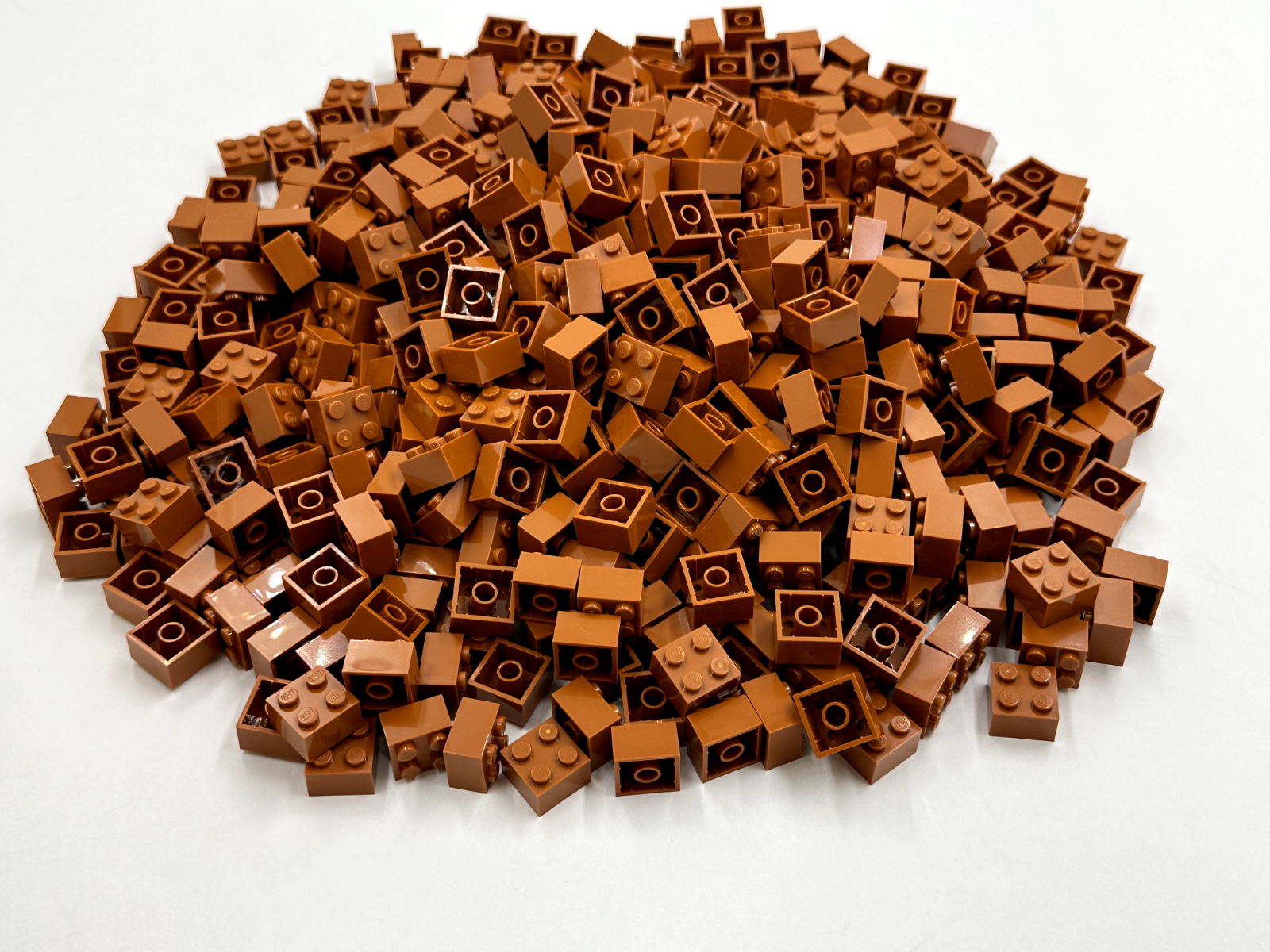 LEGO Pack of 200x New Dark Orange Brick 2 x 2  BULK BRICKS