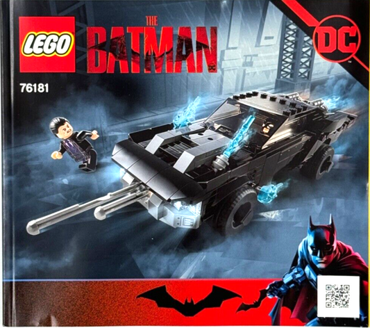 INSTRUCTIONS ONLY - LEGO DC Comics Batmobile - The Penguin Chase (76181)