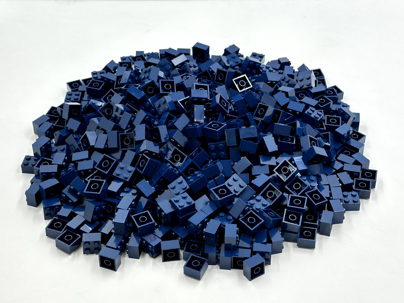 LEGO Pack of 100x New Dark Blue Brick 2 x 2  BULK BRICKS
