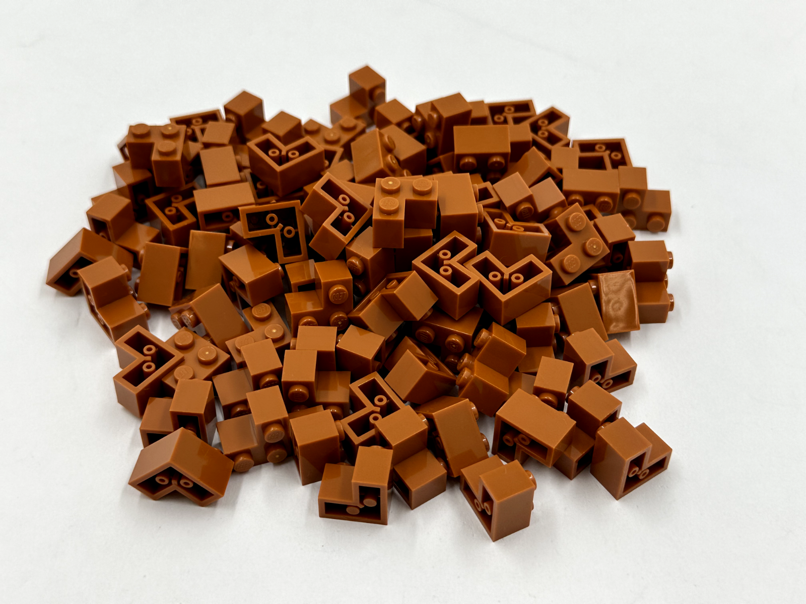 LEGO Pack of 200x New Dark Orange Brick 2 x 2 Corner  BULK BRICKS