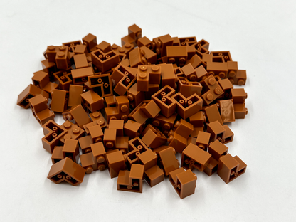 LEGO Pack of 200x New Dark Orange Brick 2 x 2 Corner  BULK BRICKS