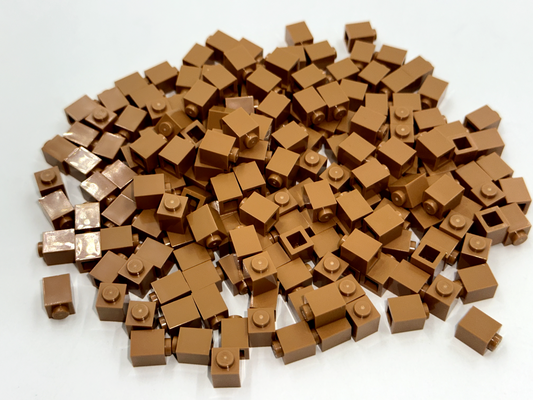 LEGO Pack of 200x New Medium Nougat Brick 1 x 1  BULK BRICKS