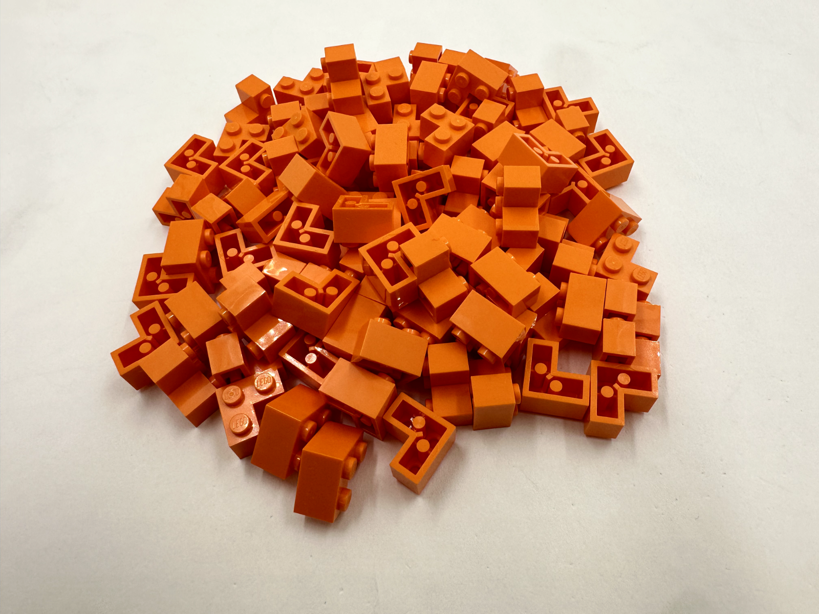 LEGO Pack of 200x New Orange Brick 2 x 2 Corner  BULK BRICKS