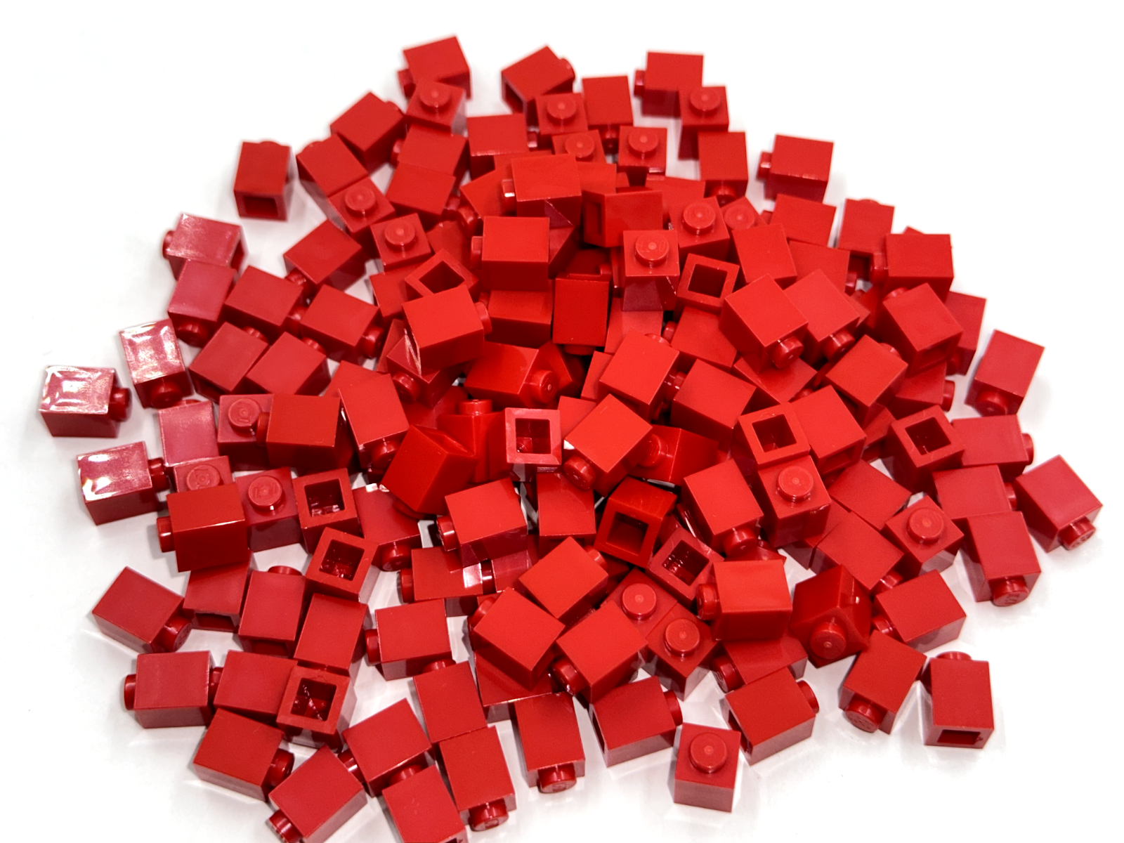 LEGO Pack of 200x New Red Brick 1 x 1  BULK BRICKS