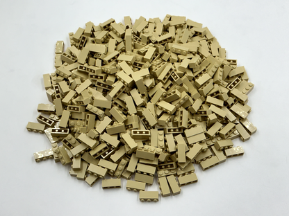 LEGO Pack of 200x New Tan Brick 1 x 3 BULK BRICKS
