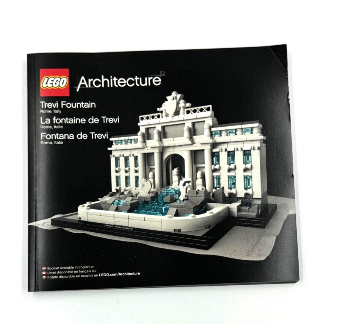 INSTRUCTIONS  ONLY - LEGO ARCHITECTURE: Trevi Fountain (21020)