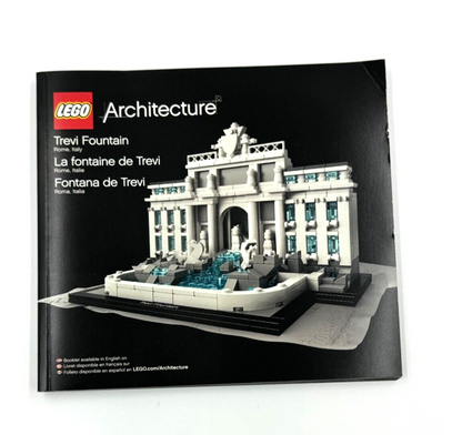 INSTRUCTIONS  ONLY - LEGO ARCHITECTURE: Trevi Fountain (21020)