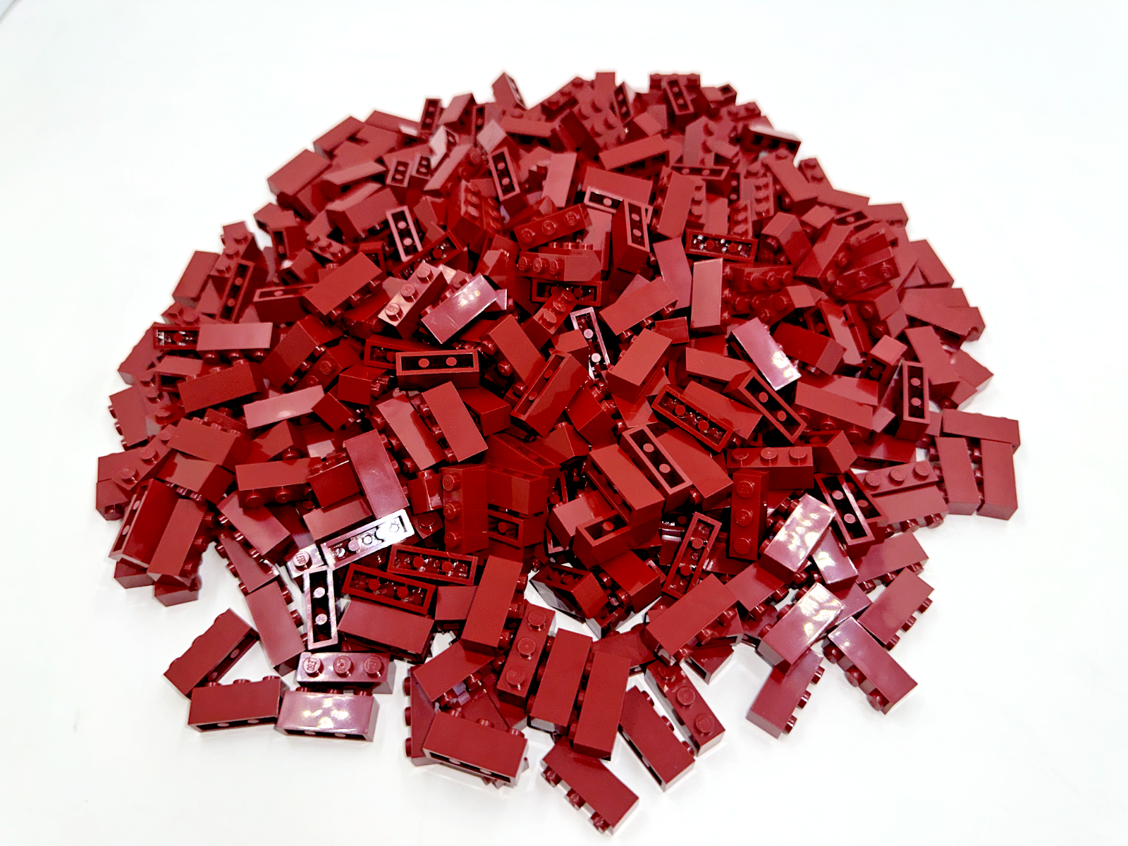 LEGO Pack of 200x New Dark Red Brick 1 x 3 BULK BRICKS