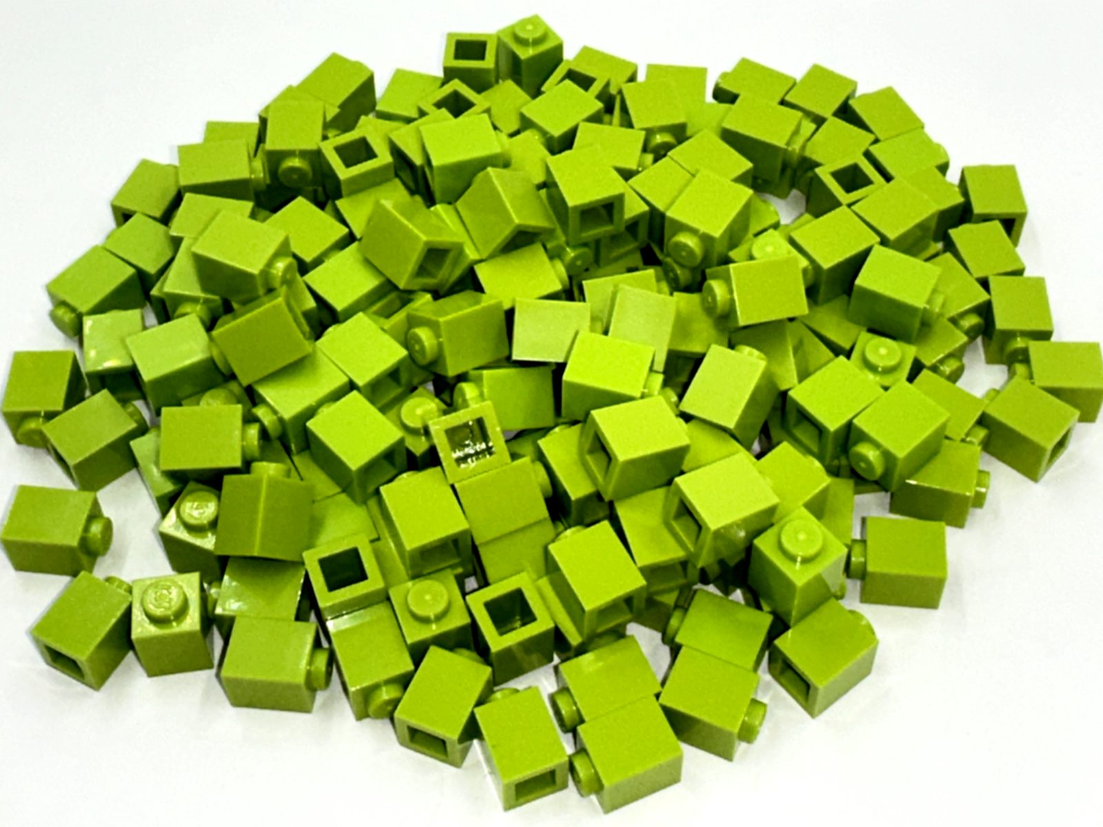 LEGO Pack of 200x New Lime Brick 1 x 1  BULK BRICKS