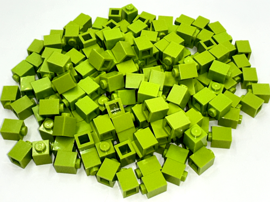 LEGO Pack of 200x New Lime Brick 1 x 1  BULK BRICKS