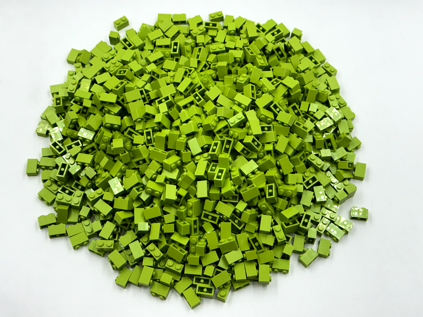 LEGO Pack of 200x New Lime Brick 1 x 2 BULK BRICKS