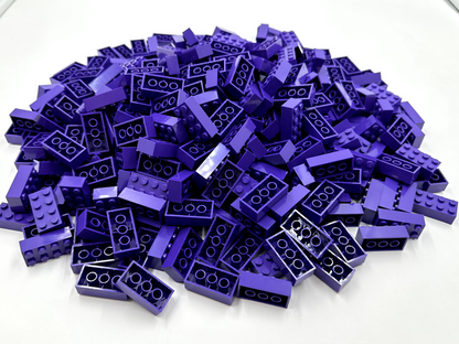 LEGO Pack of 200x New Dark Purple Brick 2 x 4  BULK BRICKS