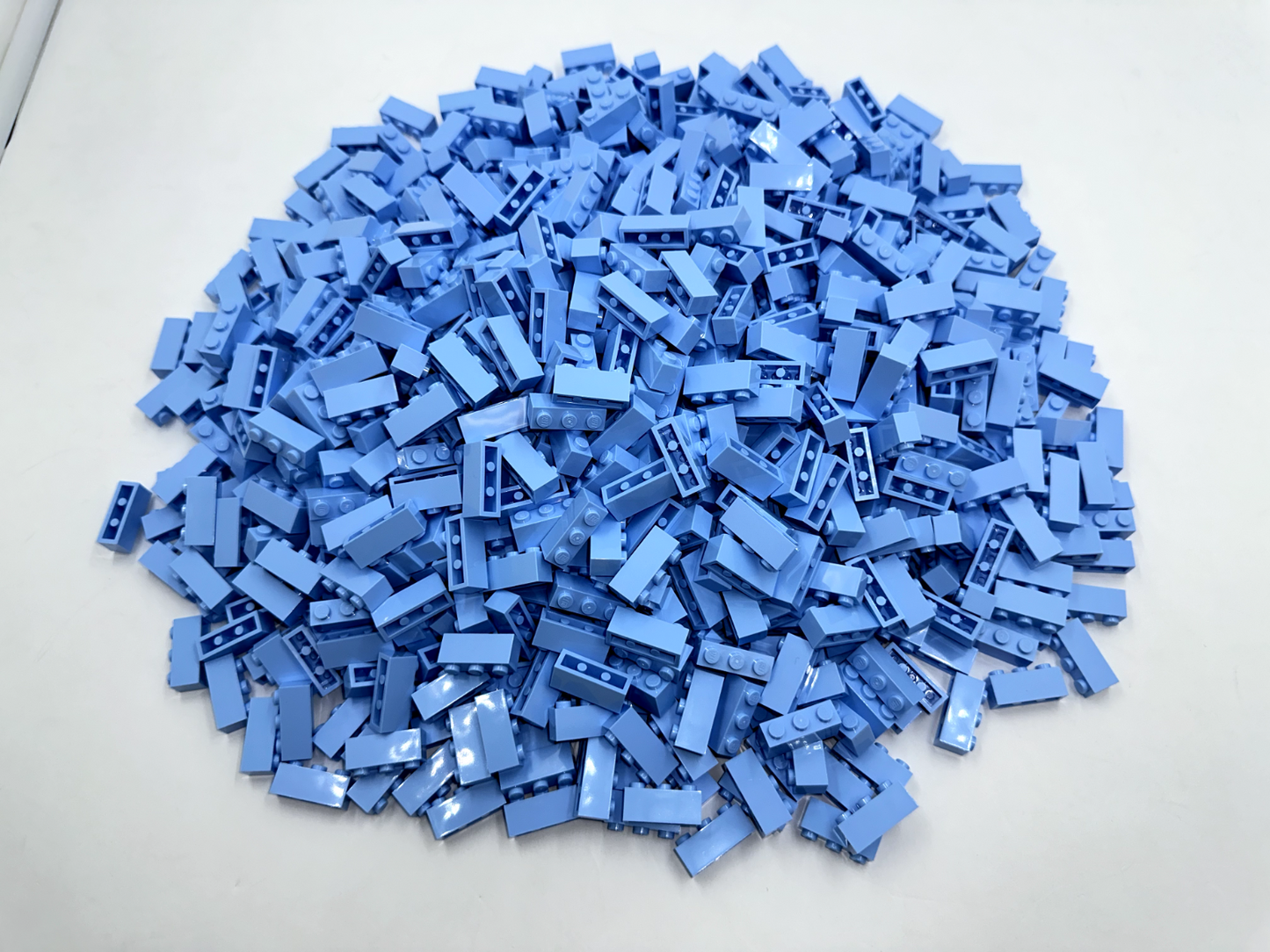 LEGO Pack of 200x New Bright Light Blue Brick 1 x 3 BULK BRICKS