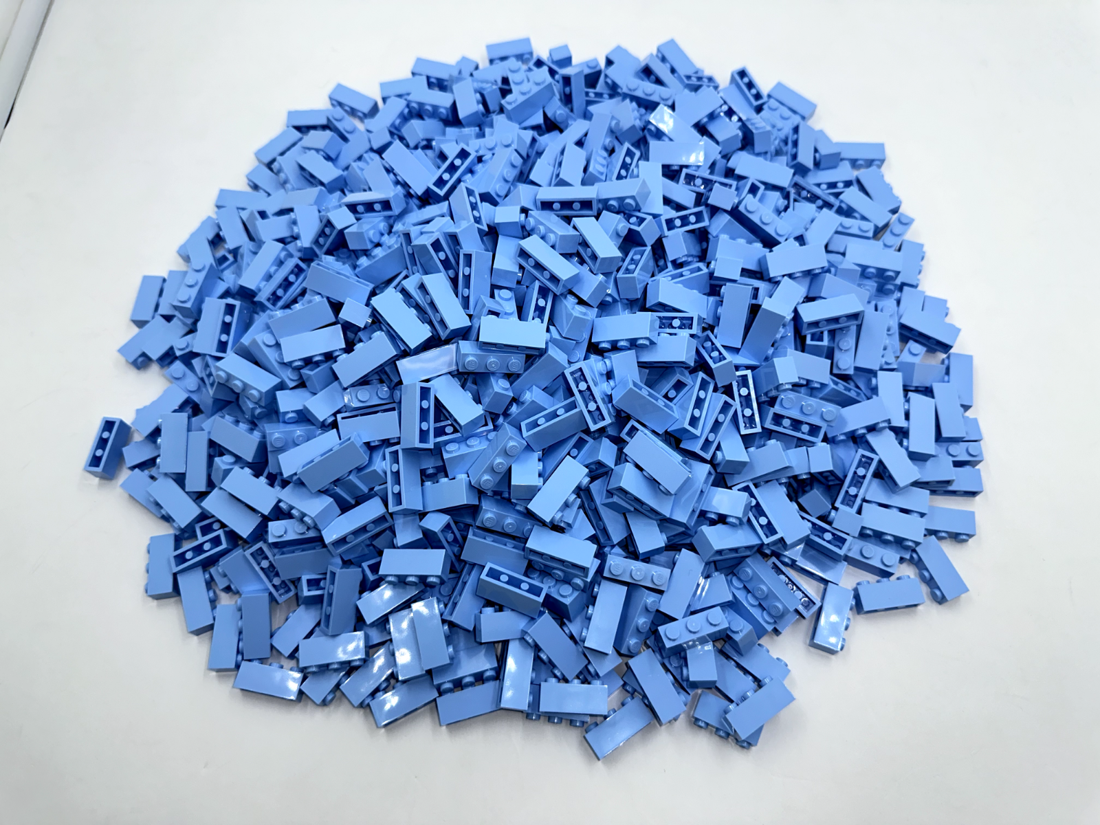 LEGO Pack of 200x New Bright Light Blue Brick 1 x 3 BULK BRICKS