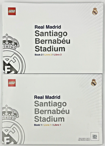 INSTRUCTIONS & STICKER ONLY -  LEGO Real Madrid – Santiago Bernabéu Stadium