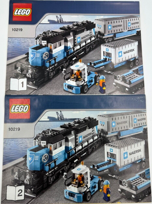 INSTRUCTIONS ONLY - LEGO Creator Expert: Maersk Train (10219)