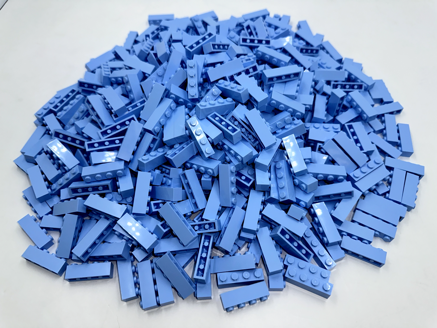LEGO Pack of 200x New Bright Light Blue Brick 1 x 4 BULK BRICKS