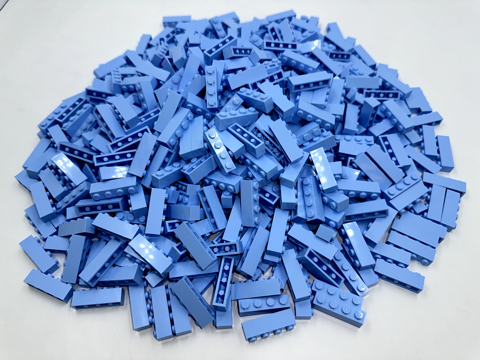 LEGO Pack of 200x New Bright Light Blue Brick 1 x 4 BULK BRICKS