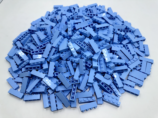LEGO Pack of 200x New Bright Light Blue Brick 1 x 4 BULK BRICKS