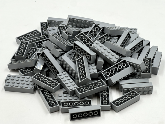 LEGO Pack of 200x New Light Bluish Gray Brick 2 x 6  BULK BRICKS