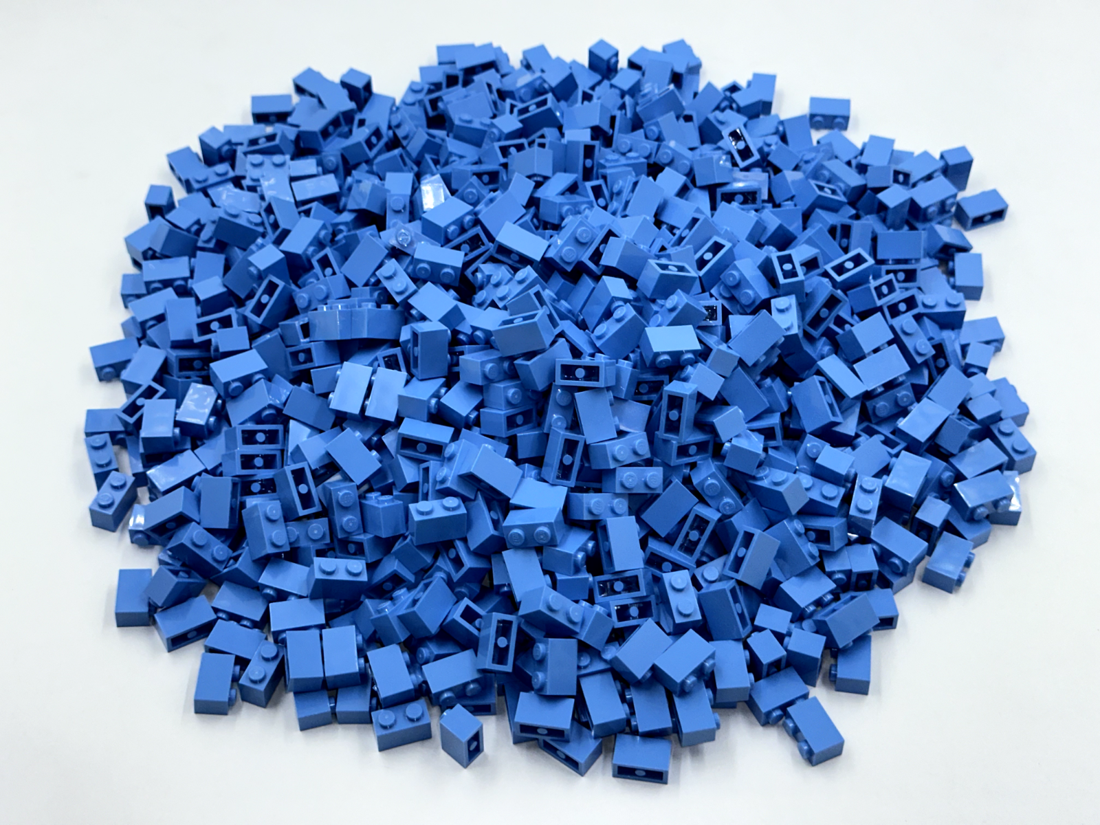 LEGO Pack of 200x New Medium Blue Brick 1 x 2 BULK BRICKS
