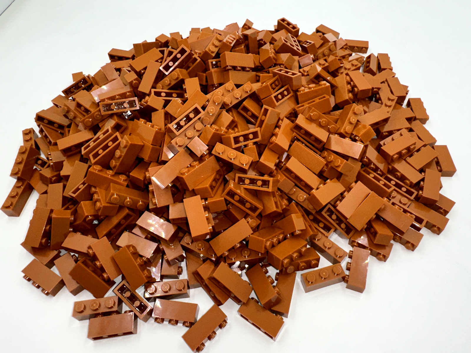 LEGO Pack of 100x New Dark Orange Brick 1 x 3 BULK BRICKS