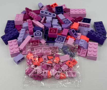 NEW LEGO Bulk Bricks, Figures, & Custom Designs - Choose from 11 Colors & 8 kits
