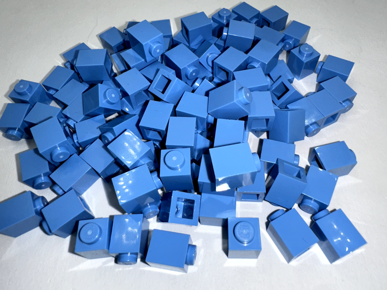 LEGO Pack of 200x New Medium Blue Brick 1 x 1  BULK BRICKS