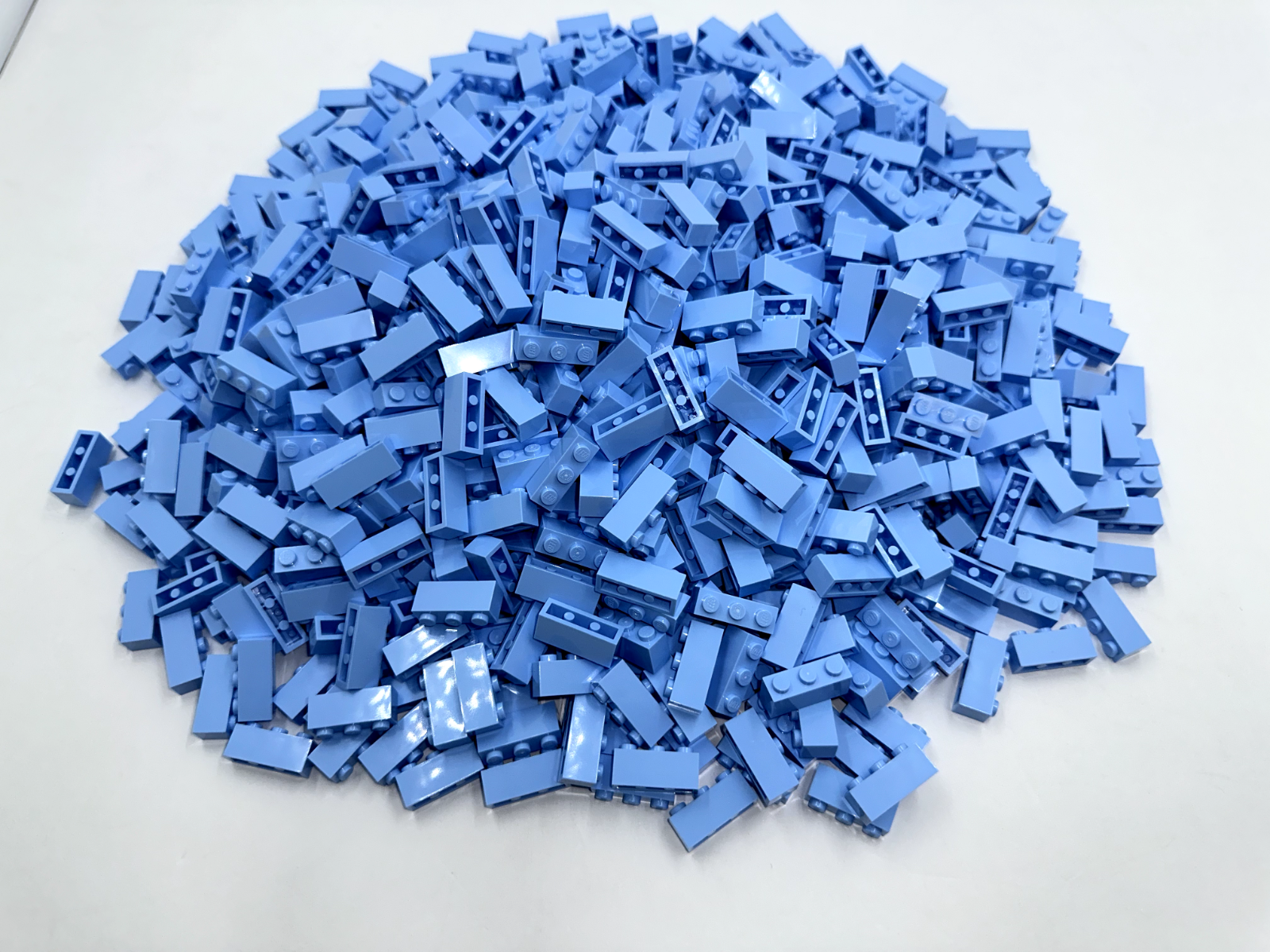 LEGO Pack of 200x New Bright Light Blue Brick 1 x 3 BULK BRICKS
