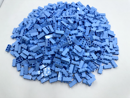LEGO Pack of 200x New Bright Light Blue Brick 1 x 3 BULK BRICKS