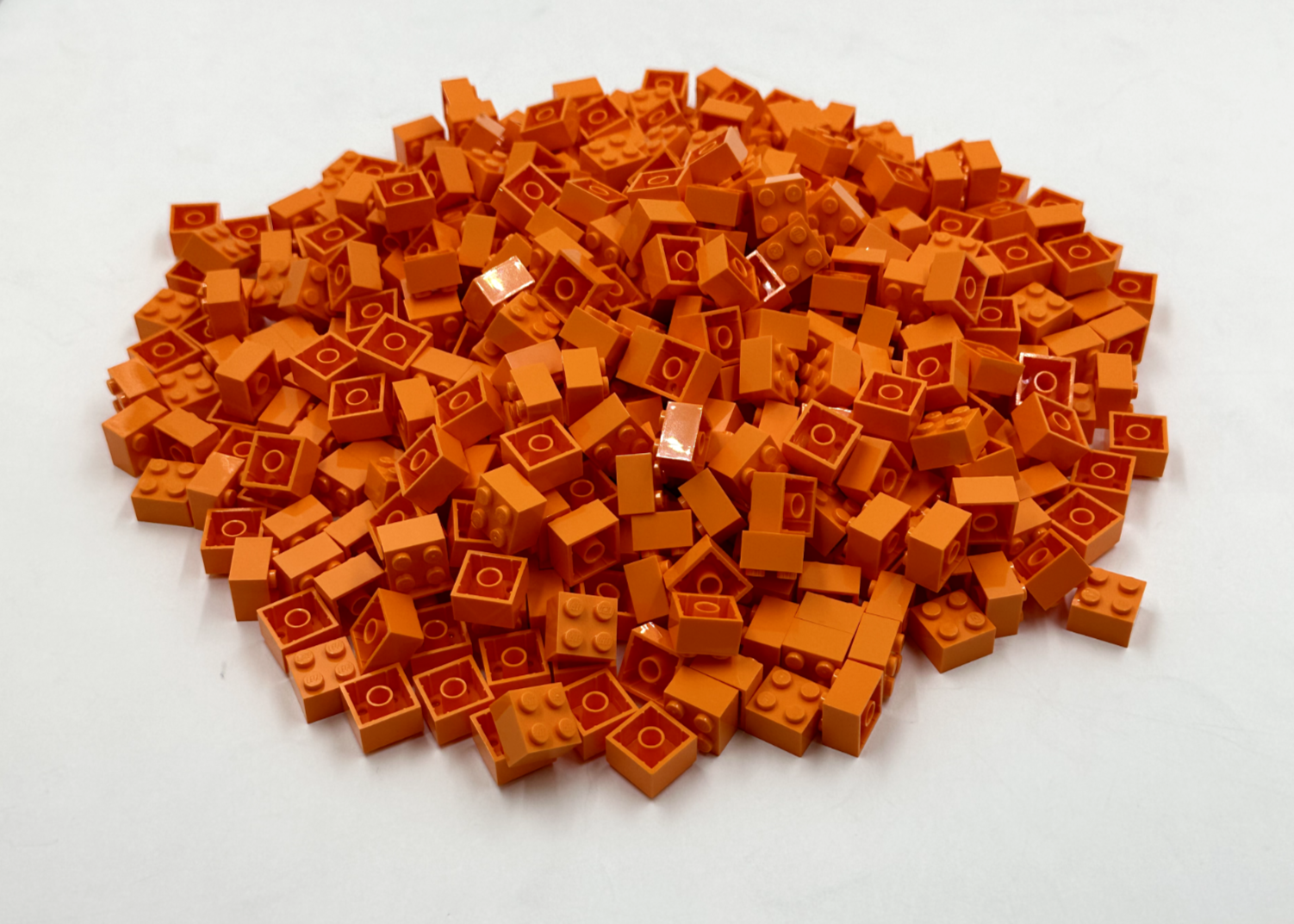 LEGO Pack of 100x New Orange Brick 2 x 2  BULK BRICKS
