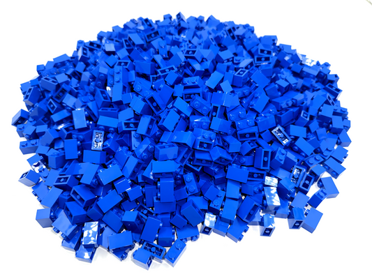 LEGO Pack of 200x New Blue Brick 1 x 2 BULK BRICKS