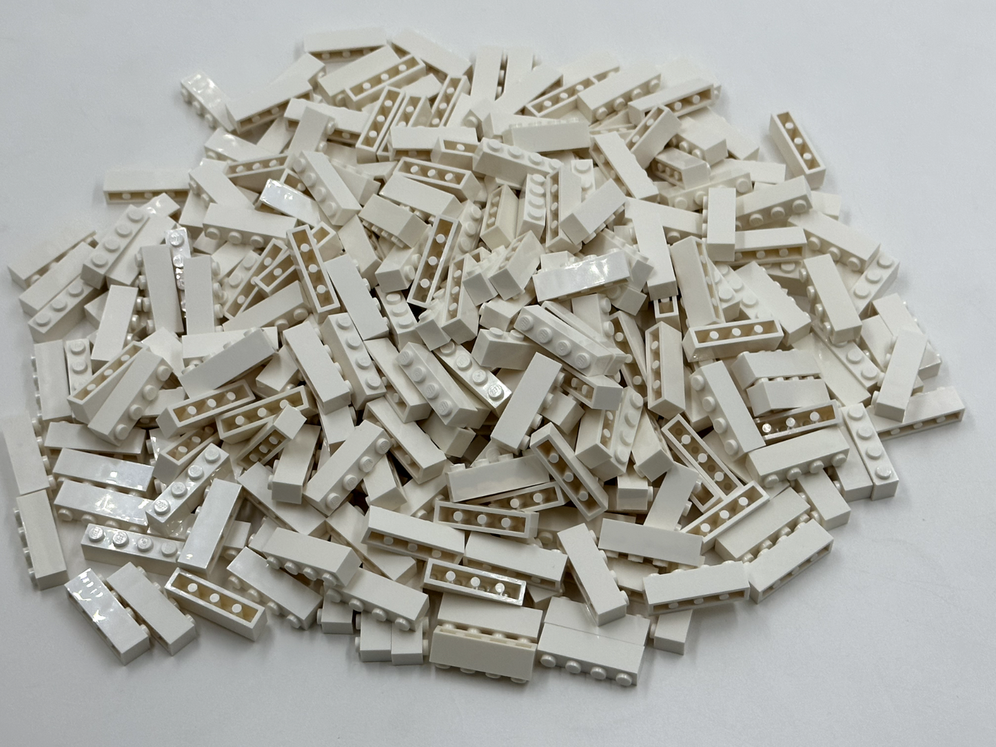 LEGO Pack of 200x New White Brick 1 x 4 BULK BRICKS