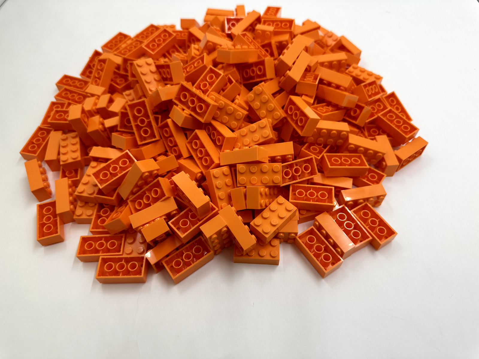 LEGO Pack of 200x New Orange Brick 2 x 4  BULK BRICKS