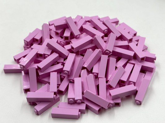 LEGO Pack of 100x New Bright Pink Brick 1 x 1 x 3 BULK BRICKS