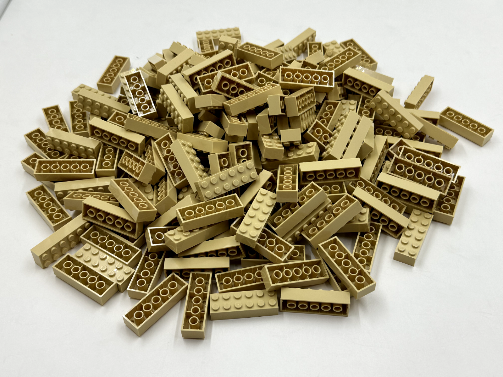 LEGO Pack of 100x New Tan Brick 2 x 6  BULK BRICKS