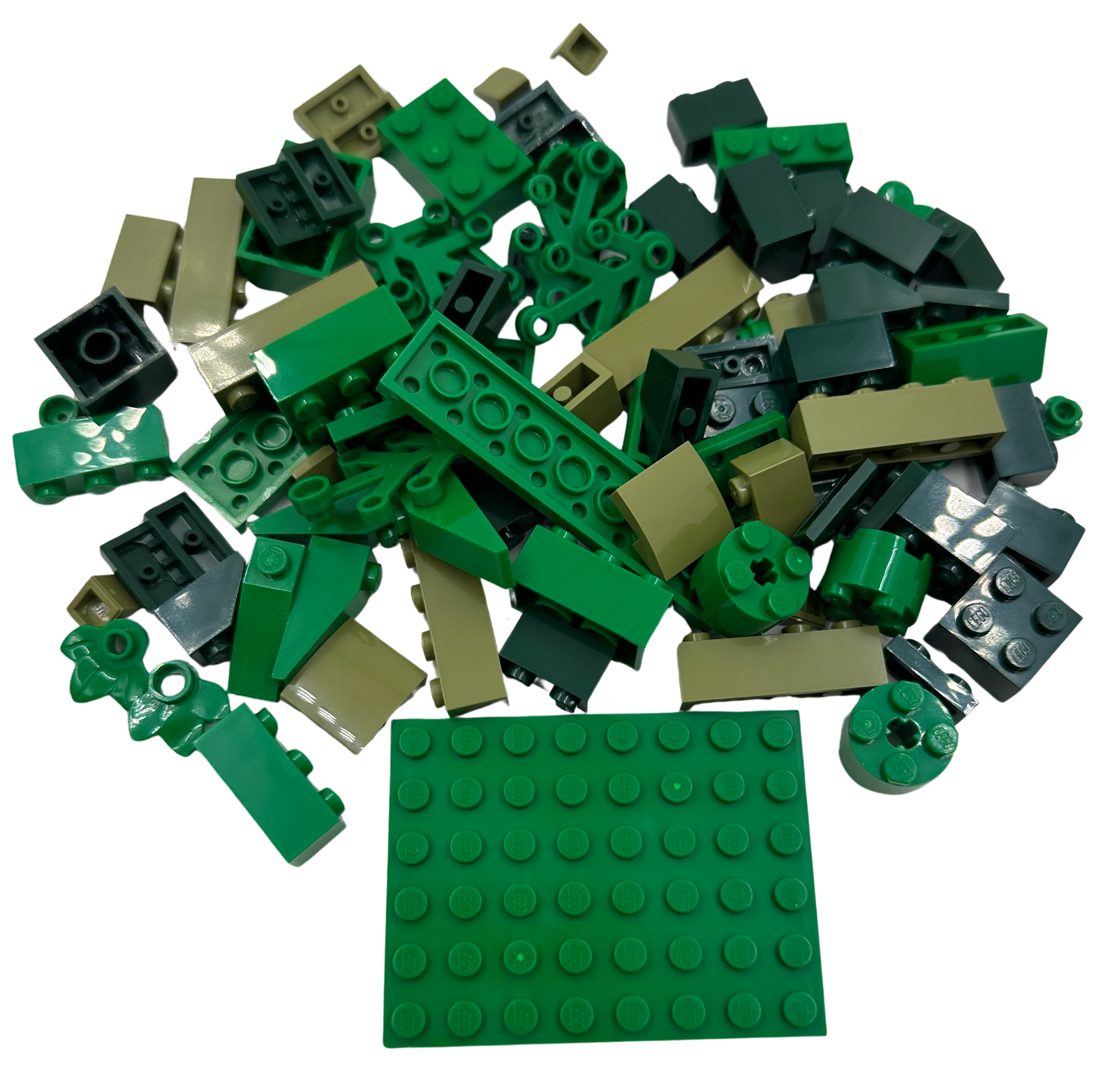 NEW LEGO Assorted Bulk Brick Pack: Green