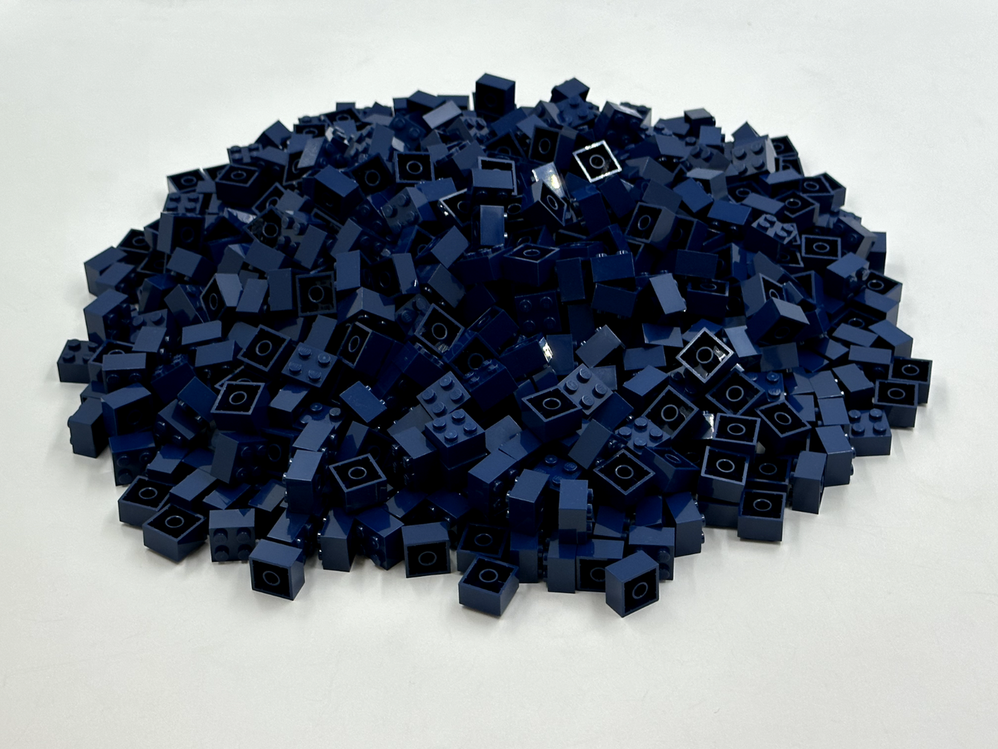 LEGO Pack of 100x New Dark Blue Brick 2 x 2  BULK BRICKS