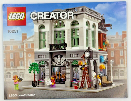 INSTRUCTIONS ONLY - LEGO Creator Expert: Brick Bank (10251)